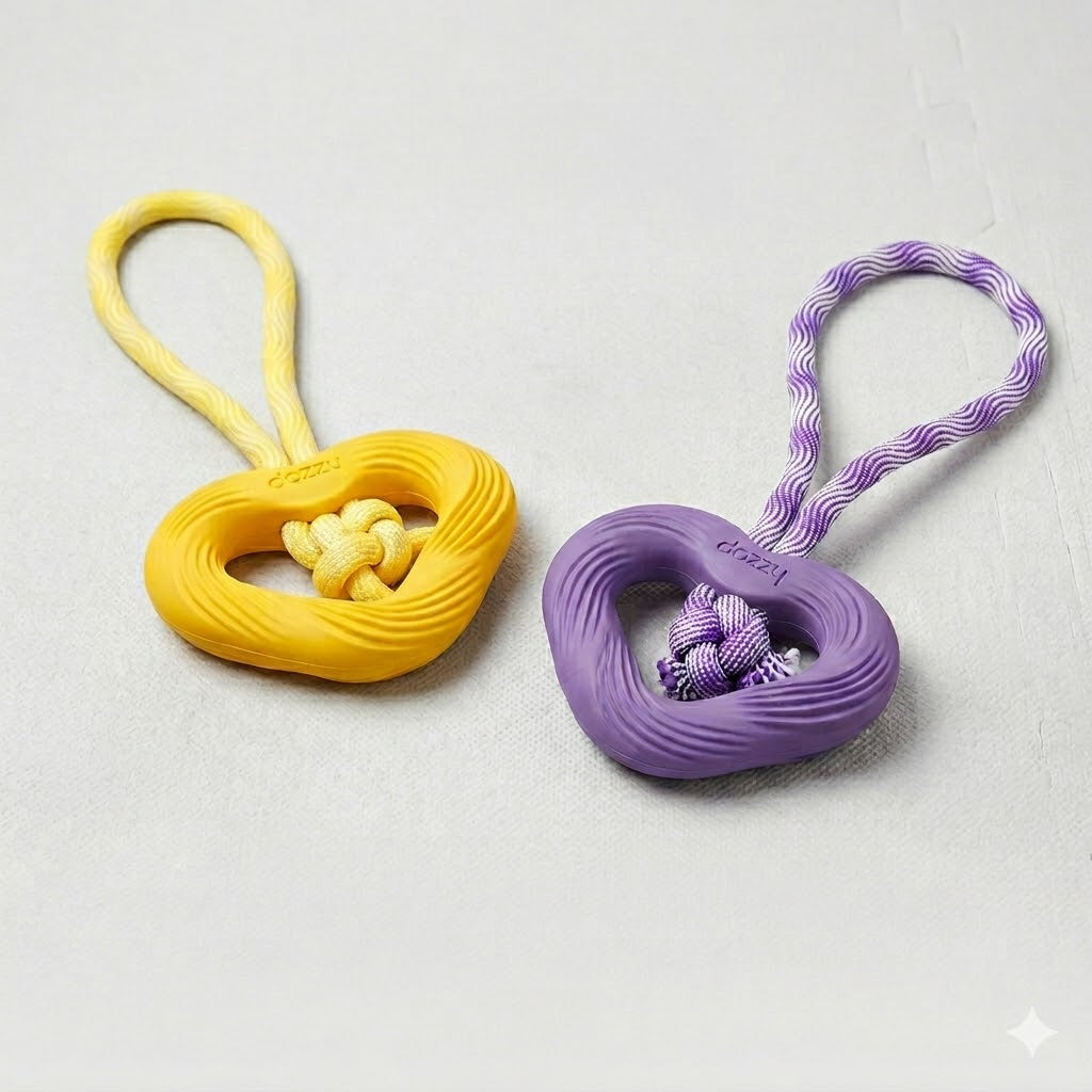 Heart Chew&Tug Toy